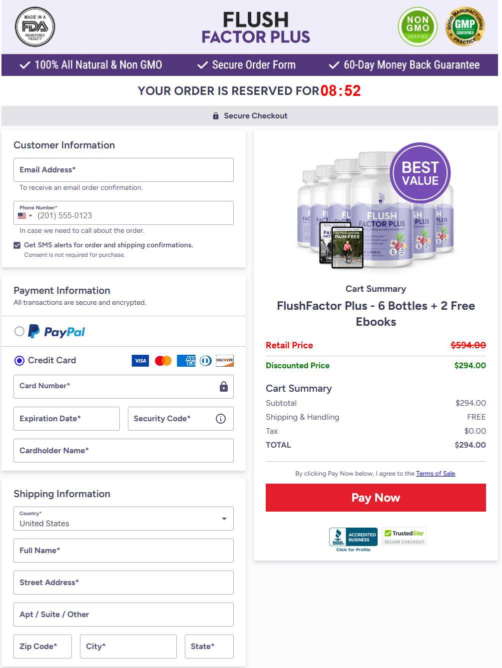 Flush Factor Plus 